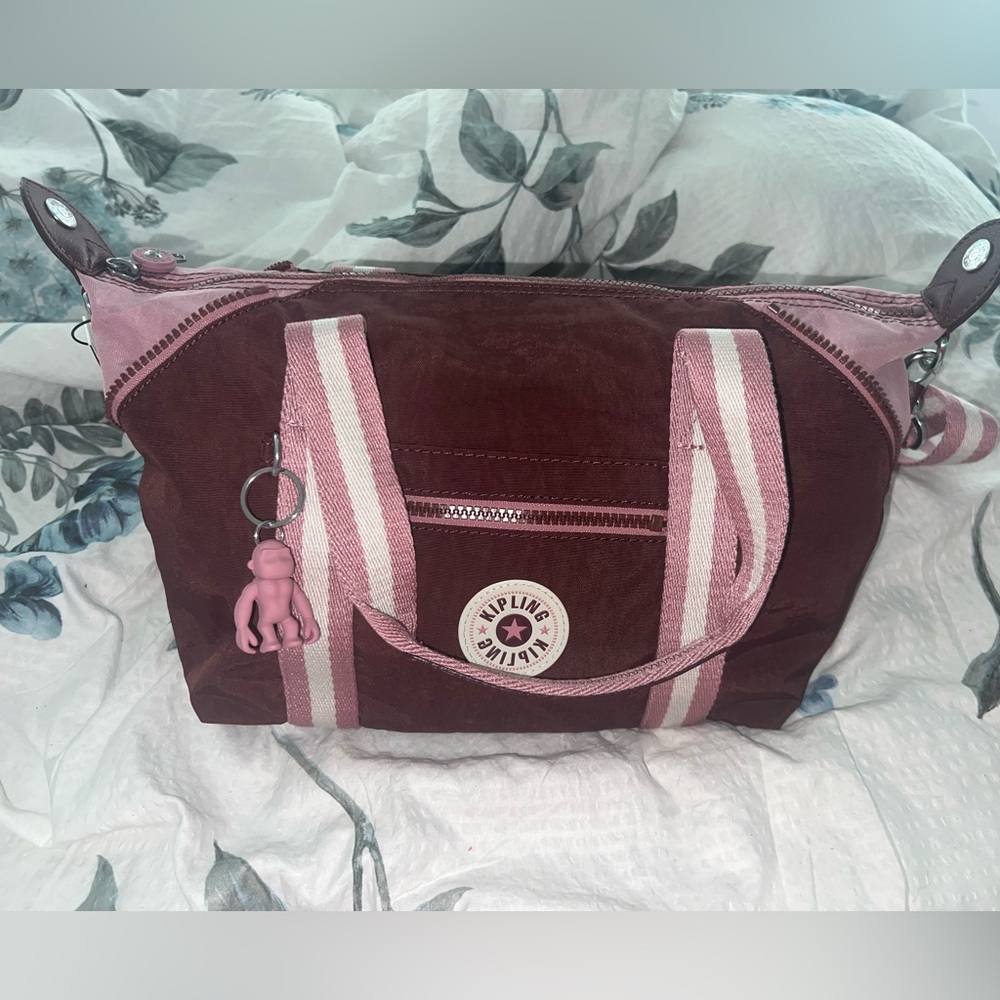 Kipling- ART MINI HB7442 Z00 MAHOGANY BL Brand New with Tags Never Used